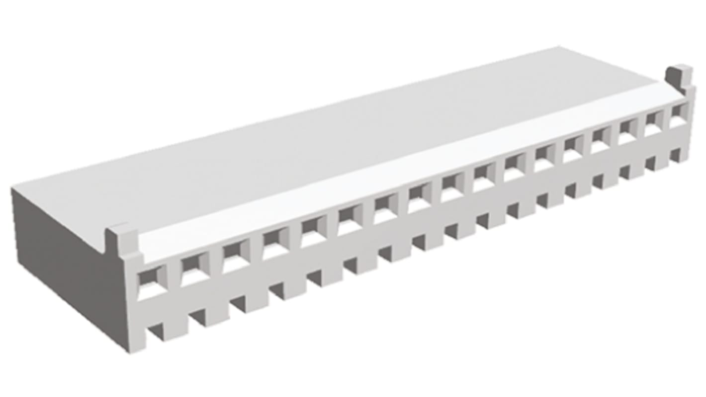 TE Connectivity, CST-100 Female Connector Housing, 2.54mm Pitch, 11 Way, 1 Row
