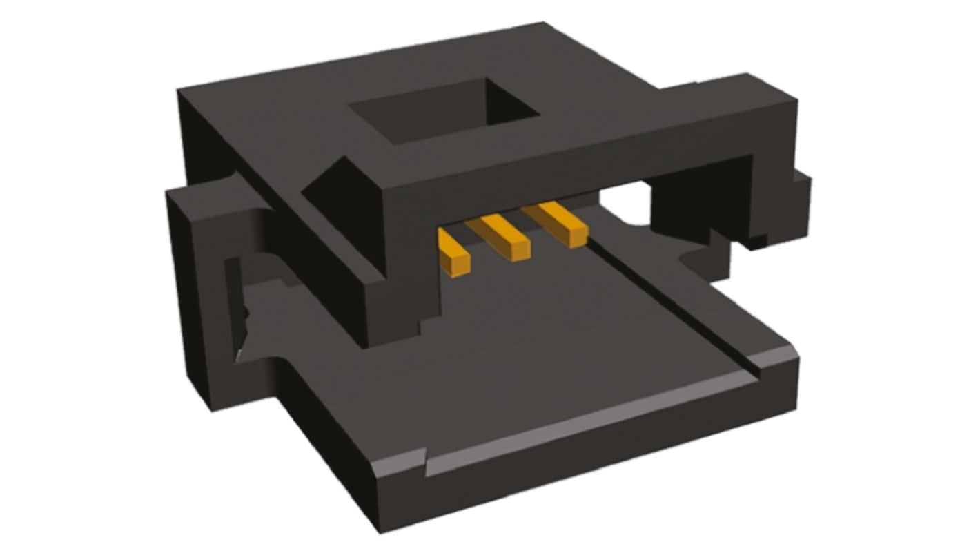 TE Connectivity AMPMODU System 50 Series Straight Through Hole PCB Header, 4 Contact(s), 1.27mm Pitch, 1 Row(s),