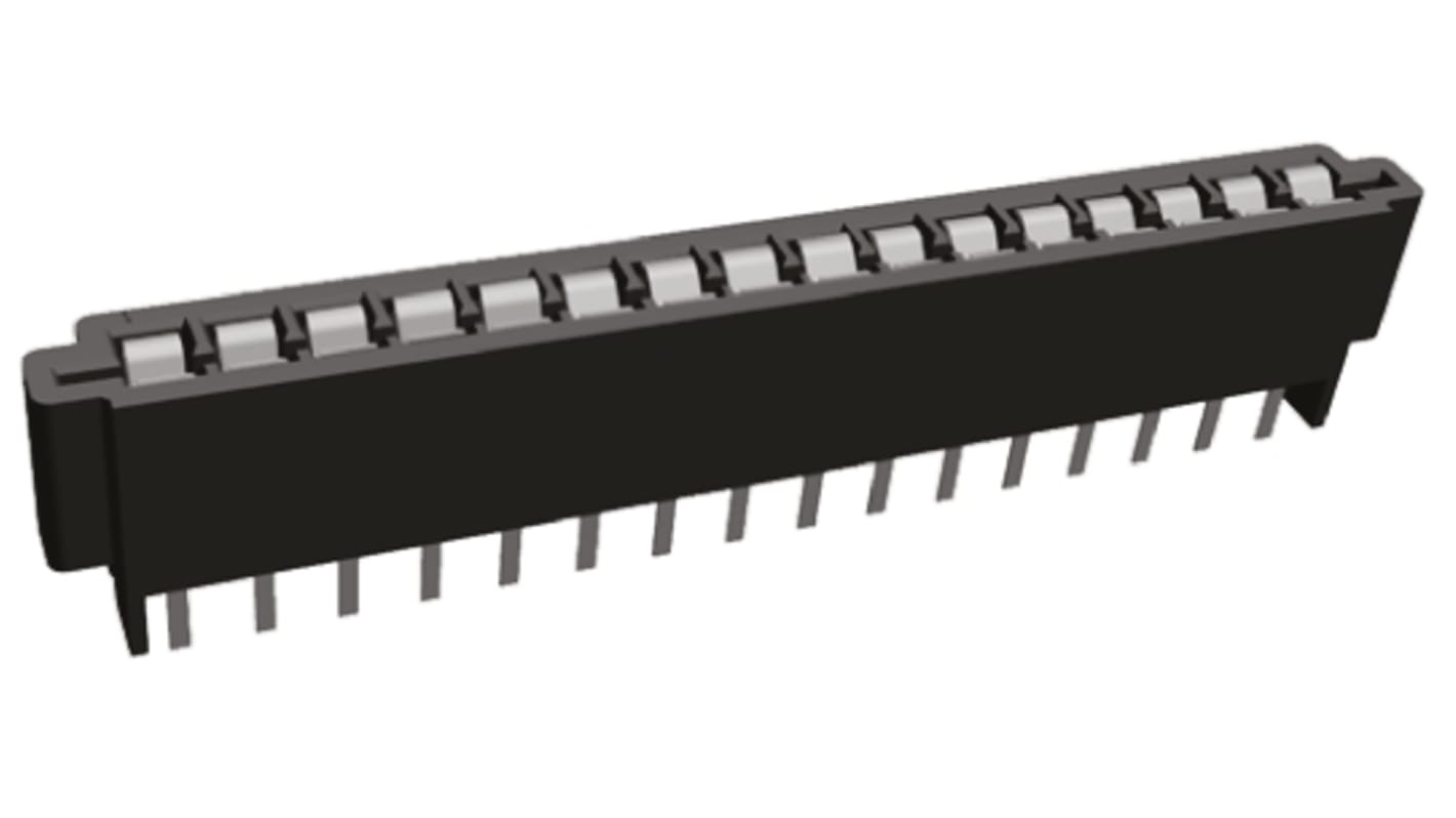 Złącze FPC 16-pinowe 2.54mm Przewlekany Żeński TE Connectivity