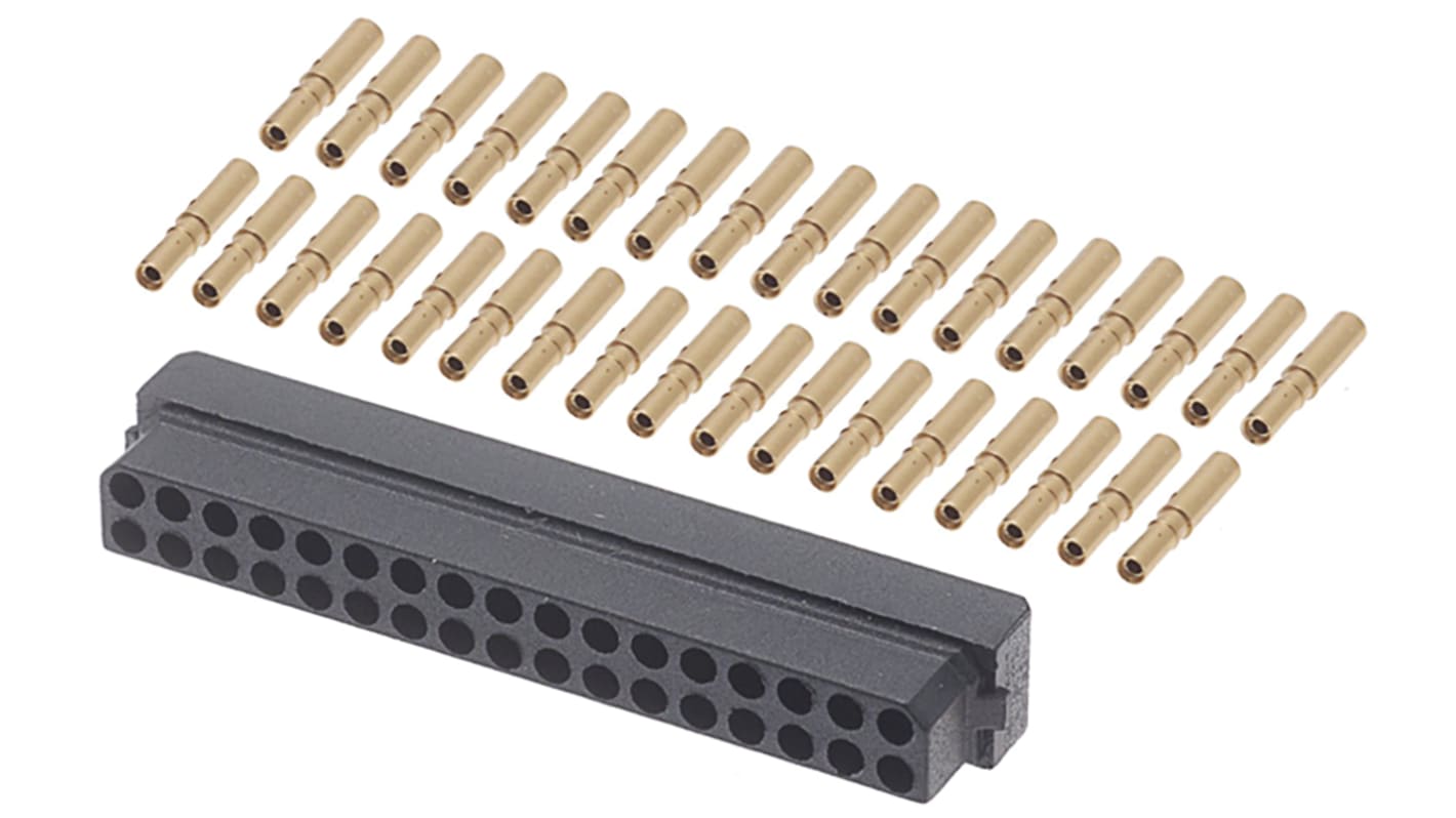 HARWIN Datamate Connector Kit Containing 17+17 DIL Female Socket