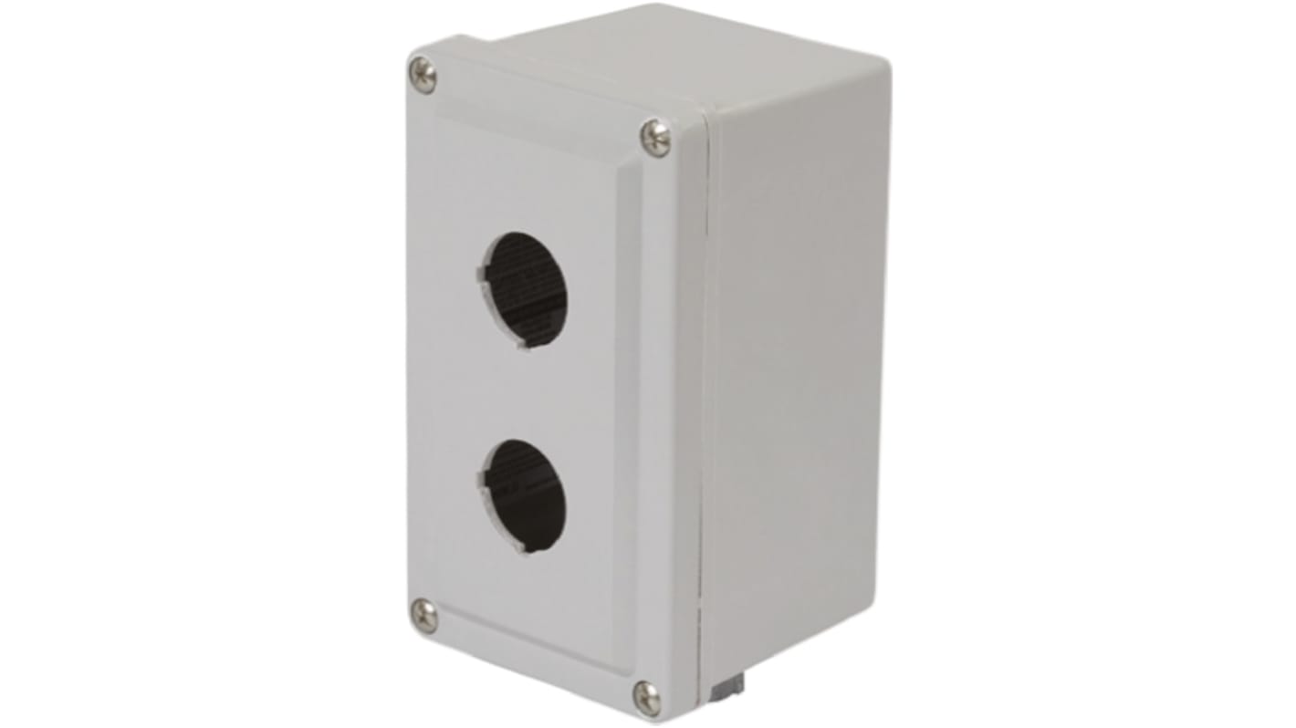 Schneider Electric Plastic Harmony 9001SK Control Station Enclosure - 2 Hole 30mm Diameter