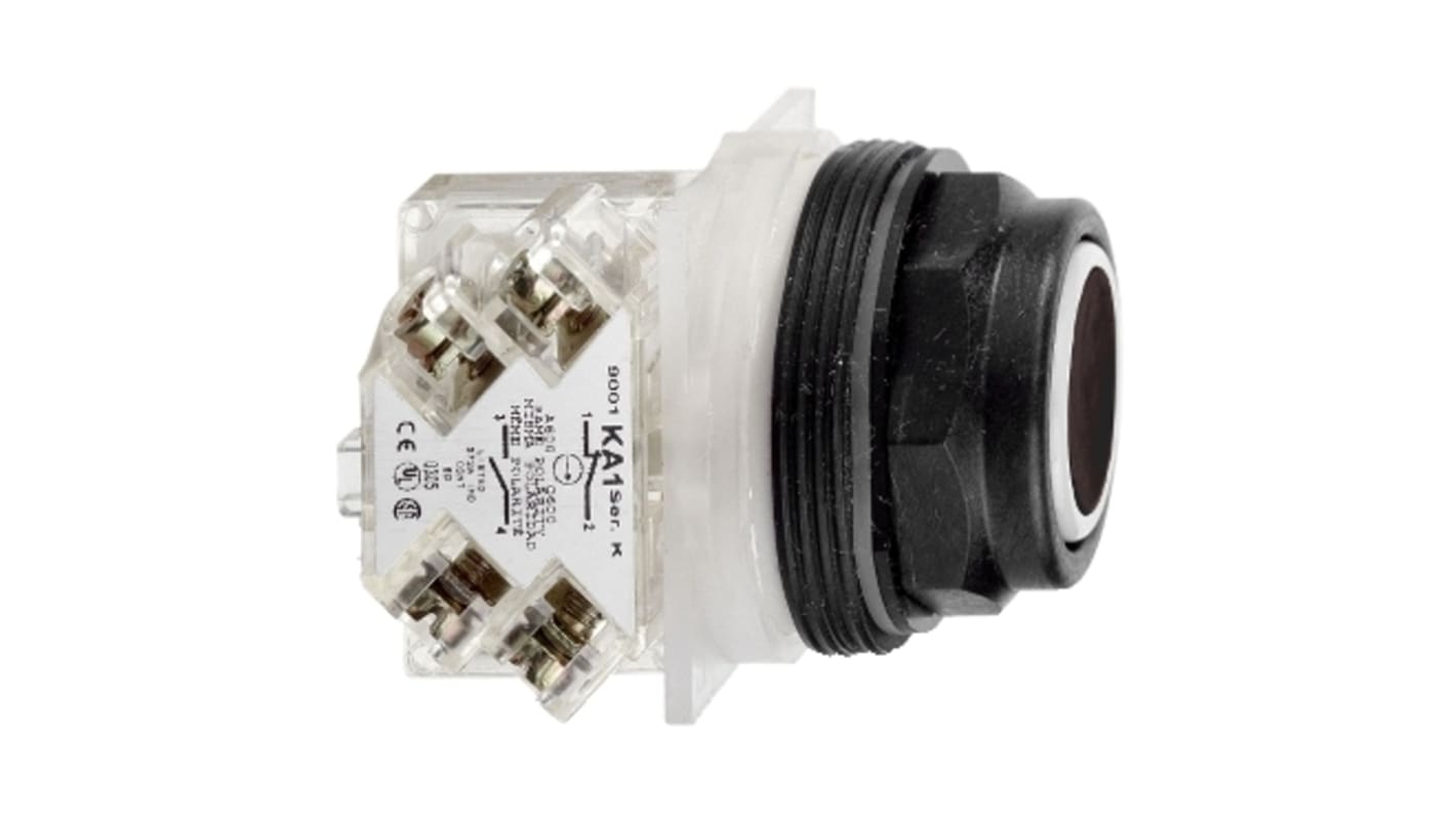 Schneider Electric Harmony 9001SK Series Push Button, Panel Mount, 30mm Cutout, SPDT, IP66