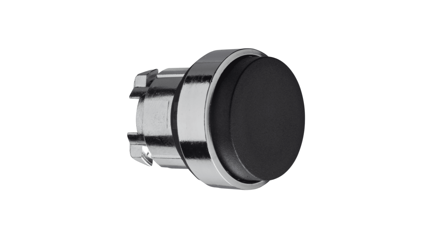 Schneider Electric Harmony XB4 Series Black Maintained Push Button Head, 22mm Cutout, IP66, IP67, IP69K