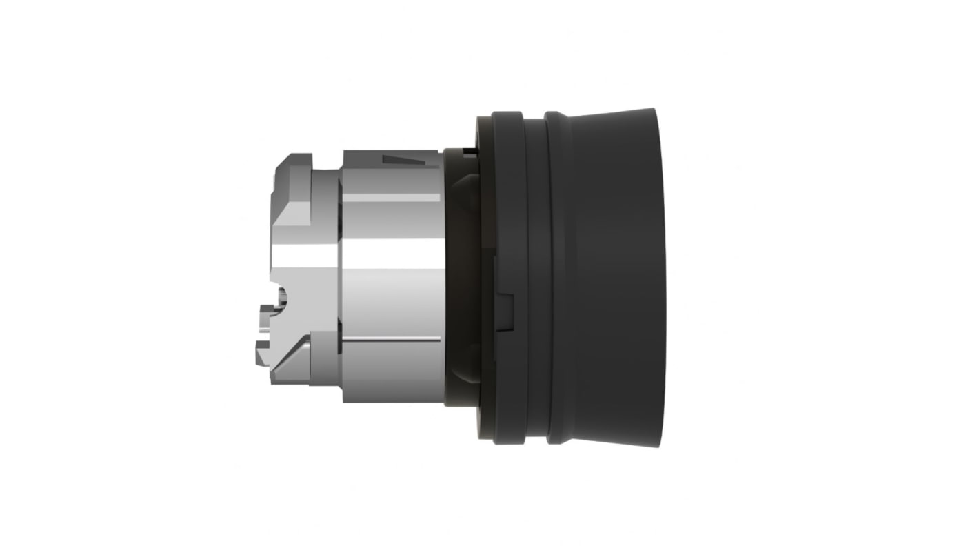Schneider Electric Harmony XB4 Series Black Spring Return Push Button Head, 22mm Cutout, IP66, IP67, IP69K
