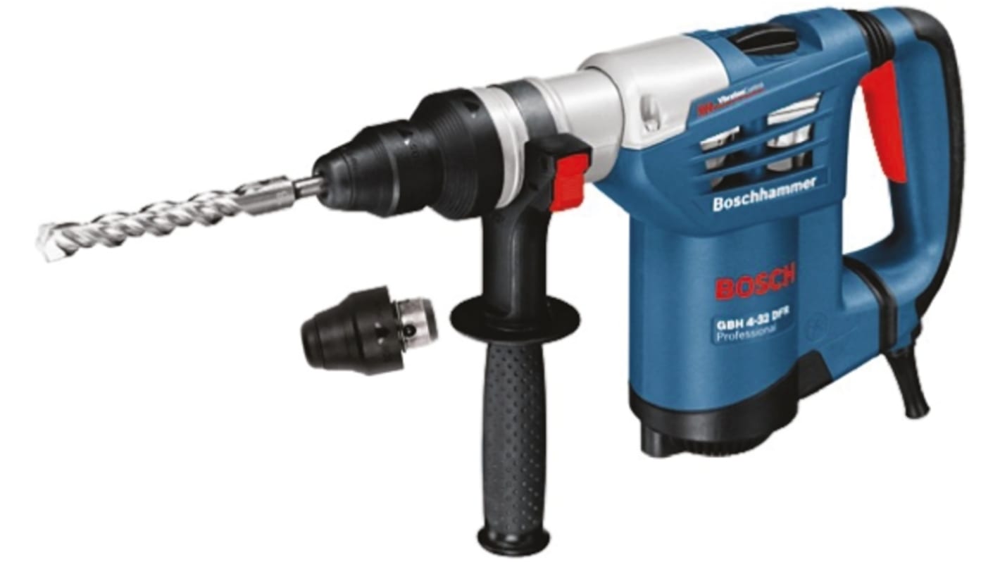 Bosch 900W有线SDS钻 电钻 不含电池, 有刷电机, GBH 4-32 DFR