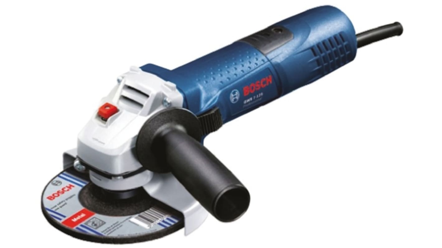 Bosch 有刷角磨机, 125mm盘直径, 11000rpm, GWS 7-125