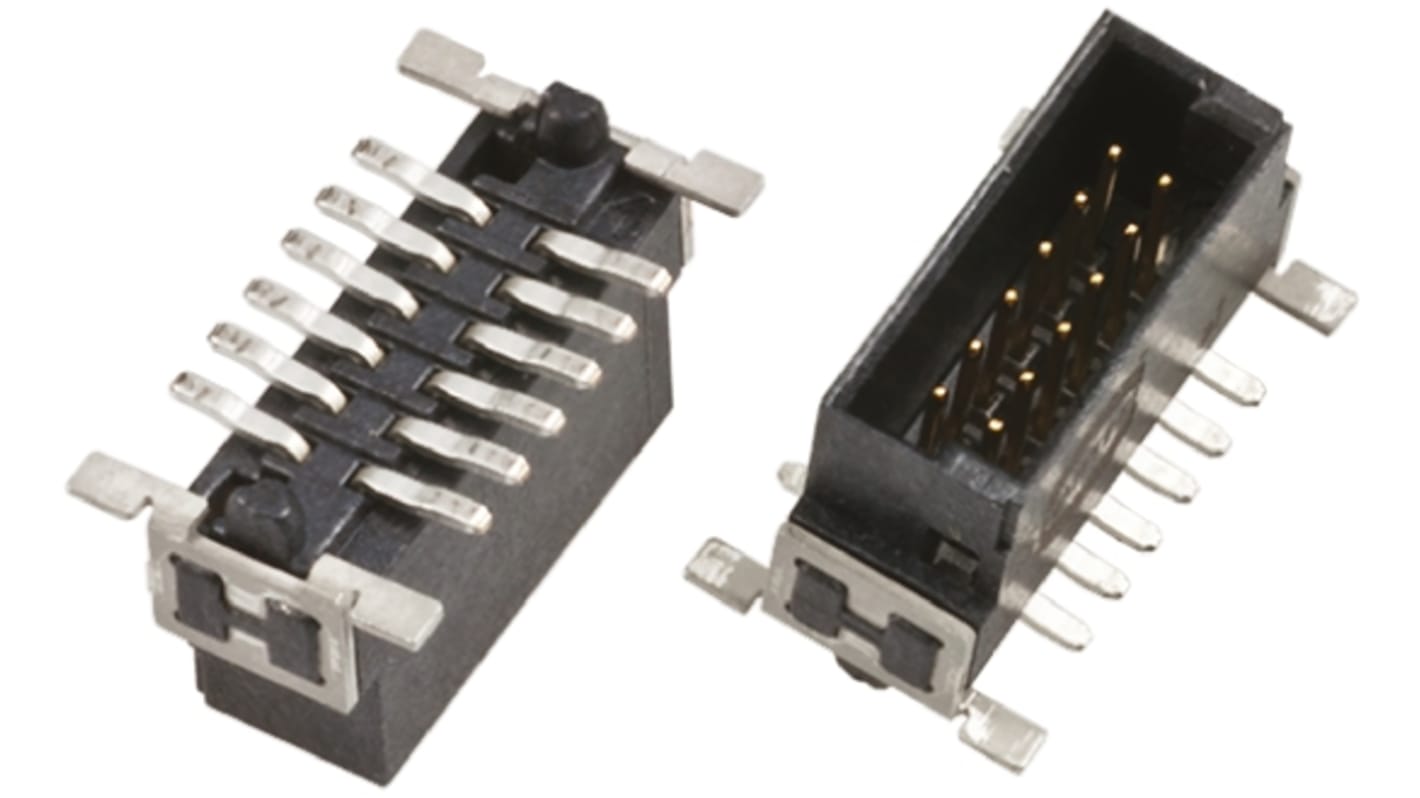 Wtyk PCB 68-pinowe raster: 1.27mm 2-rzędowe HARTING Montaż powierzchniowy