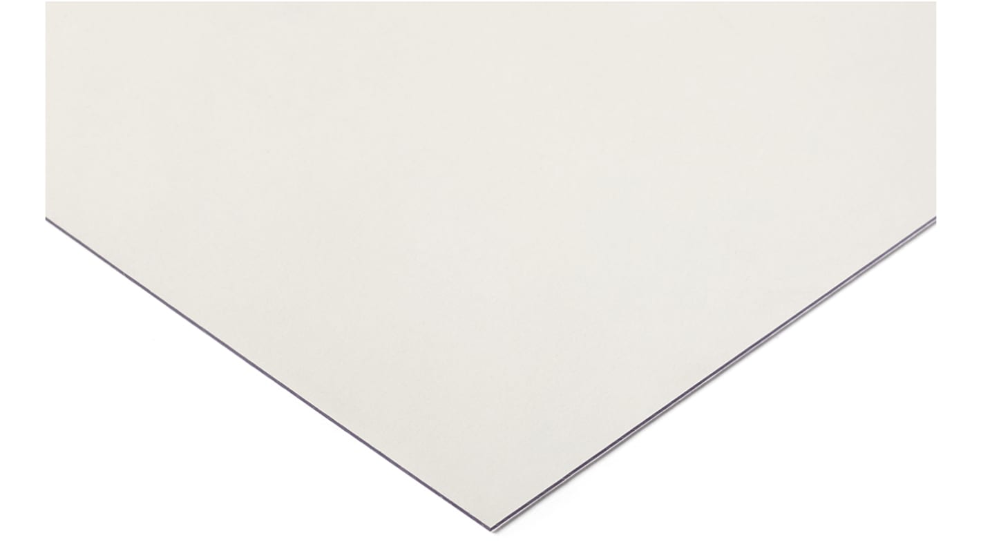 RS PRO Mirror Plastic Sheet, 600mm x 600mm x 3mm