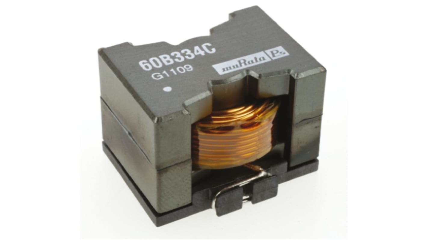 Murata, 6000B, 2720 Unshielded Wire-wound SMD Inductor 100 μH ±15% Wire-Wound 7.5A Idc