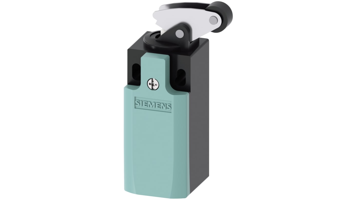 Siemens 3SE5 Series Roller Lever Limit Switch, NO/NC, IP65, DPST, Plastic Housing