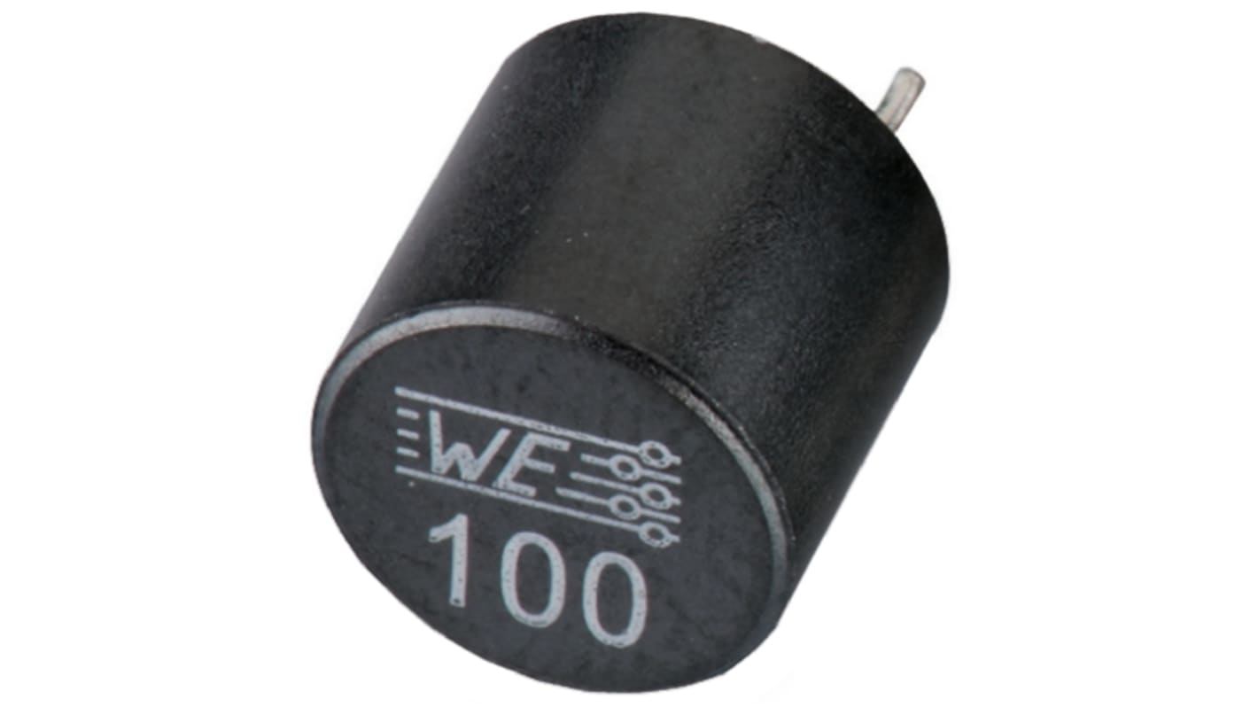Induttore al piombo Wurth, 47 μH, 3A, Su foro, 11 (Dia.) x 11.5mm