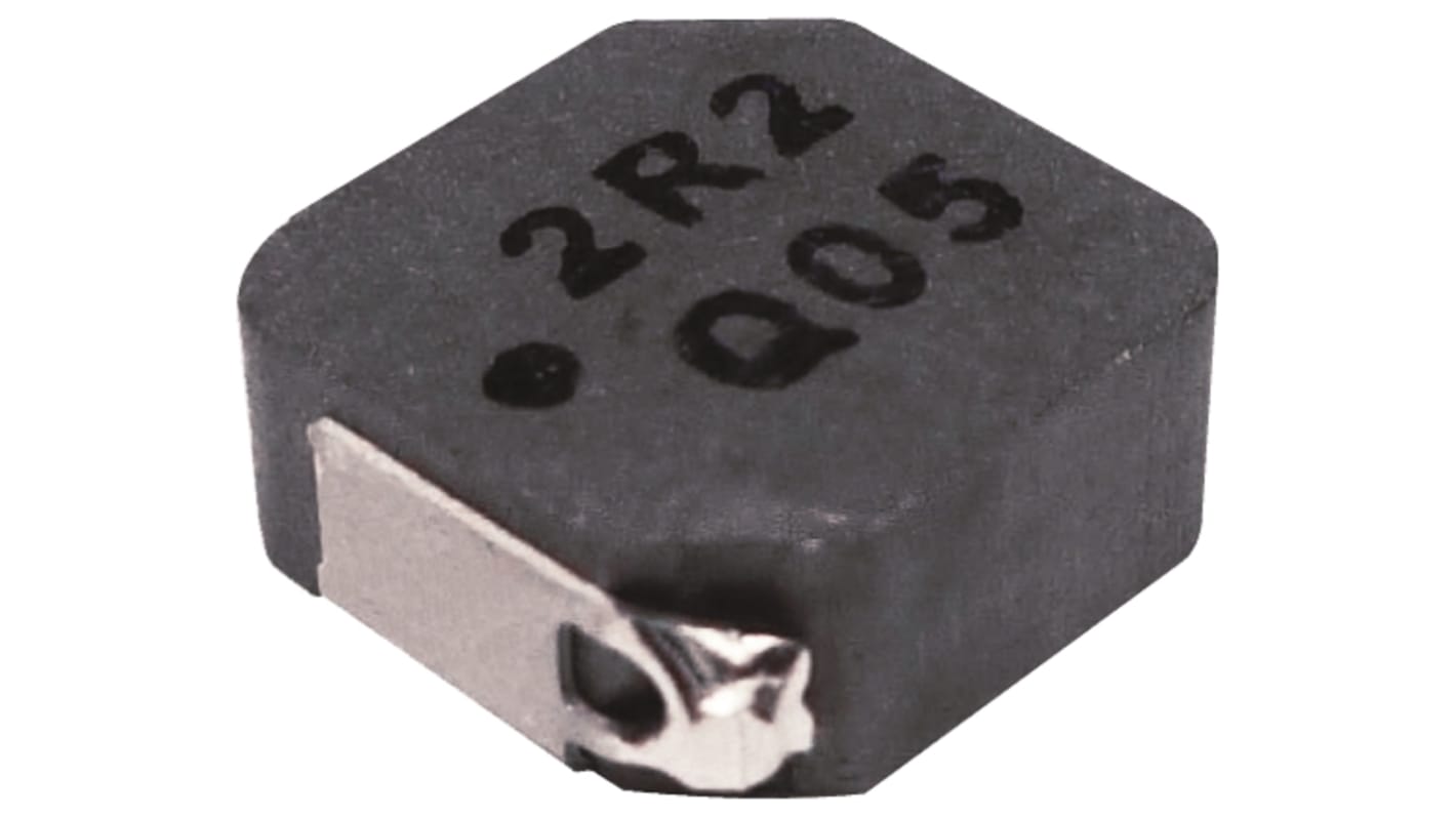 Panasonic, ETQP3W, 0630 Wire-wound SMD Inductor with a Metal Composite Core, 1 μH ±20% Wire-Wound 8.1A Idc