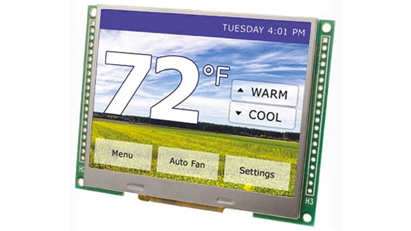 Displaytech INT035TFT TFT LCD Colour Display, 3.5in QVGA, 320 x 240pixels