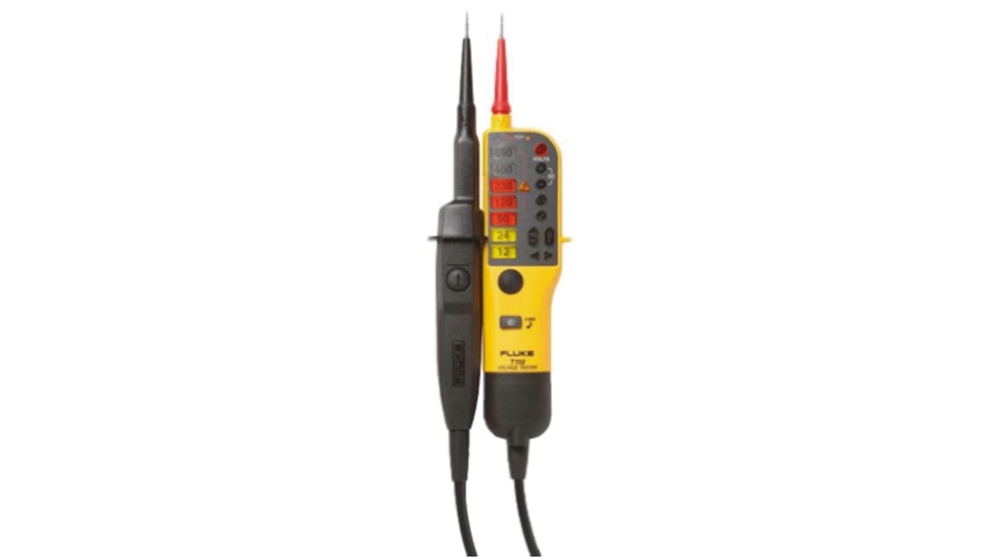 Fluke T110 Digital Spannungsprüfer mit Durchgangsprüfung, CAT III 690V, DKD/DAkkS-kalibriert