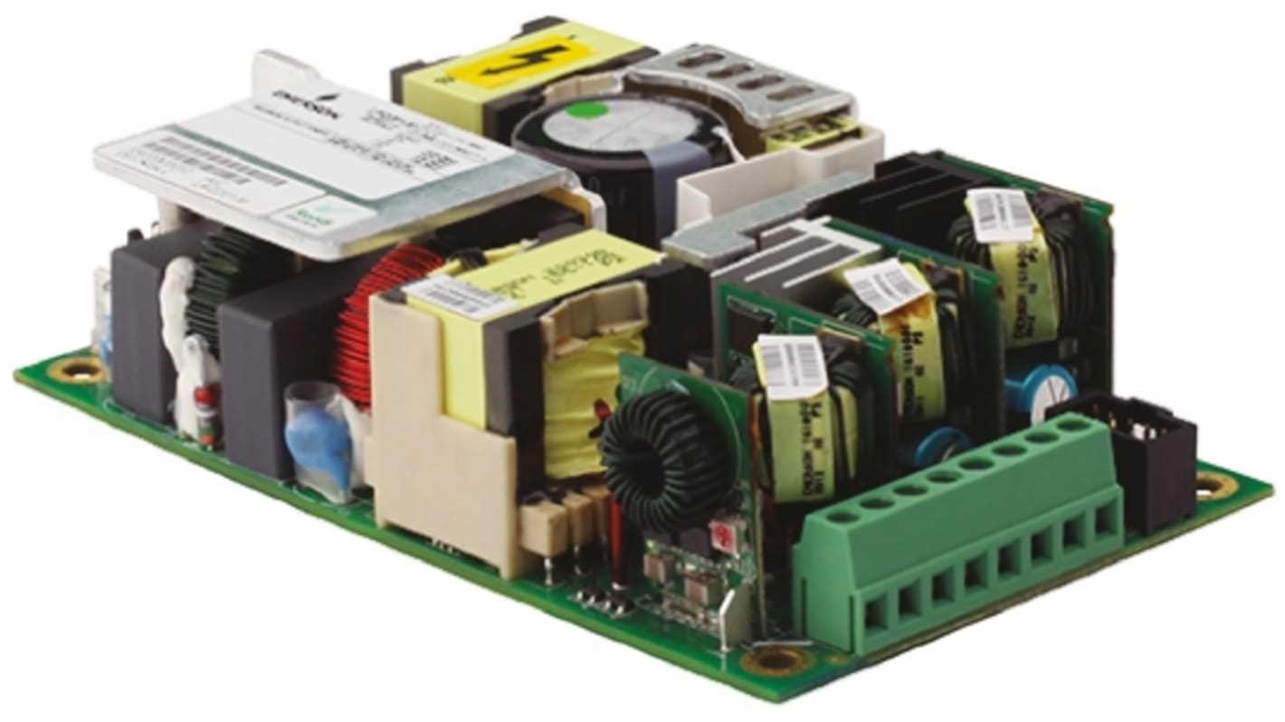 Artesyn Switching Power Supply, LPQ201-M, 3.3 V dc, 5 V dc, 2A, 100W, Quad Output, 90 → 264V ac Input Voltage