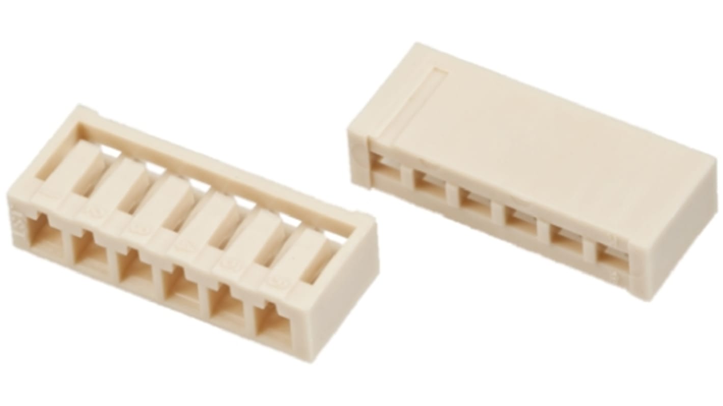 JST, SCN Connector Housing, 2.5mm Pitch, 10 Way, 1 Row