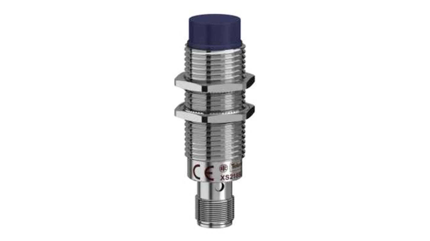 Telemecanique Sensors Inductive Threaded Barrel Proximity Sensor, M12, 4 mm Detection, PNP/NPN NO/NC, 12 → 24 V