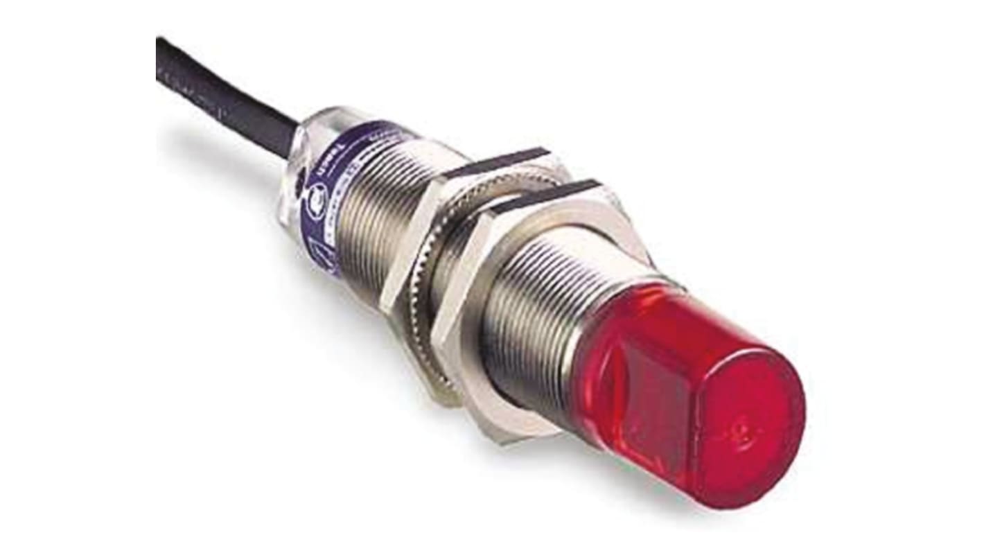 Rs-Online Sensore fotoelettrico Cilindrico Telemecanique Sensors a fascio passante (emettitore) rilevamento 10 m uscita Stato