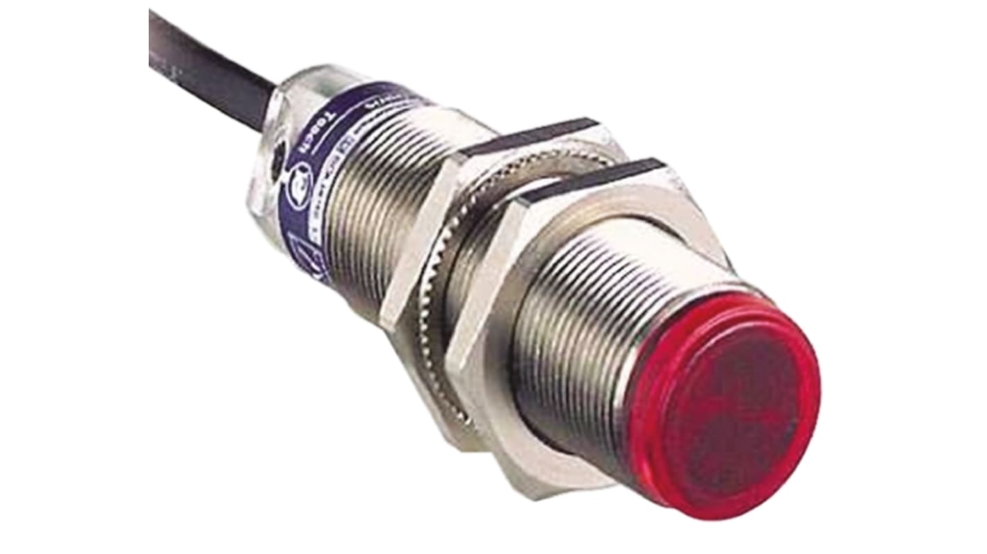 Rs-Online Sensore fotoelettrico Cilindrico Telemecanique Sensors a retroriflessione rilevamento 4 m uscita PNP