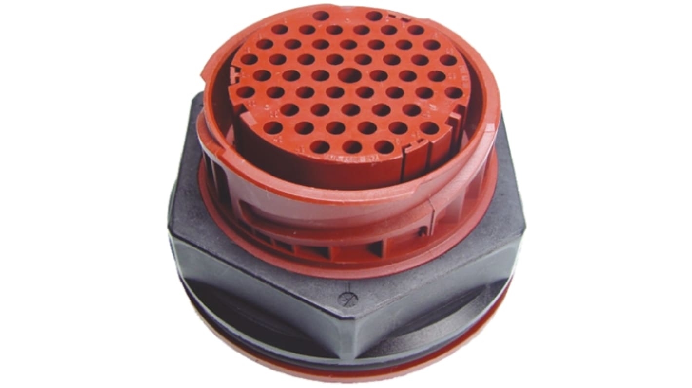 ITT Cannon serie APD Konnektor, Retvinklet 51-Polet Fatning, IP67, IP69K