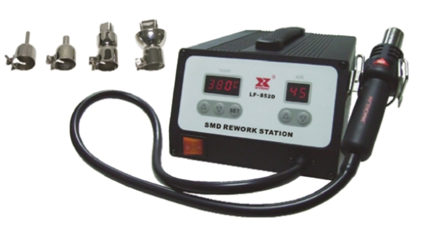 Stazione saldante Xytronics LF-852D, Saldatura, 600W, 1 uscita, +480°C, 230V