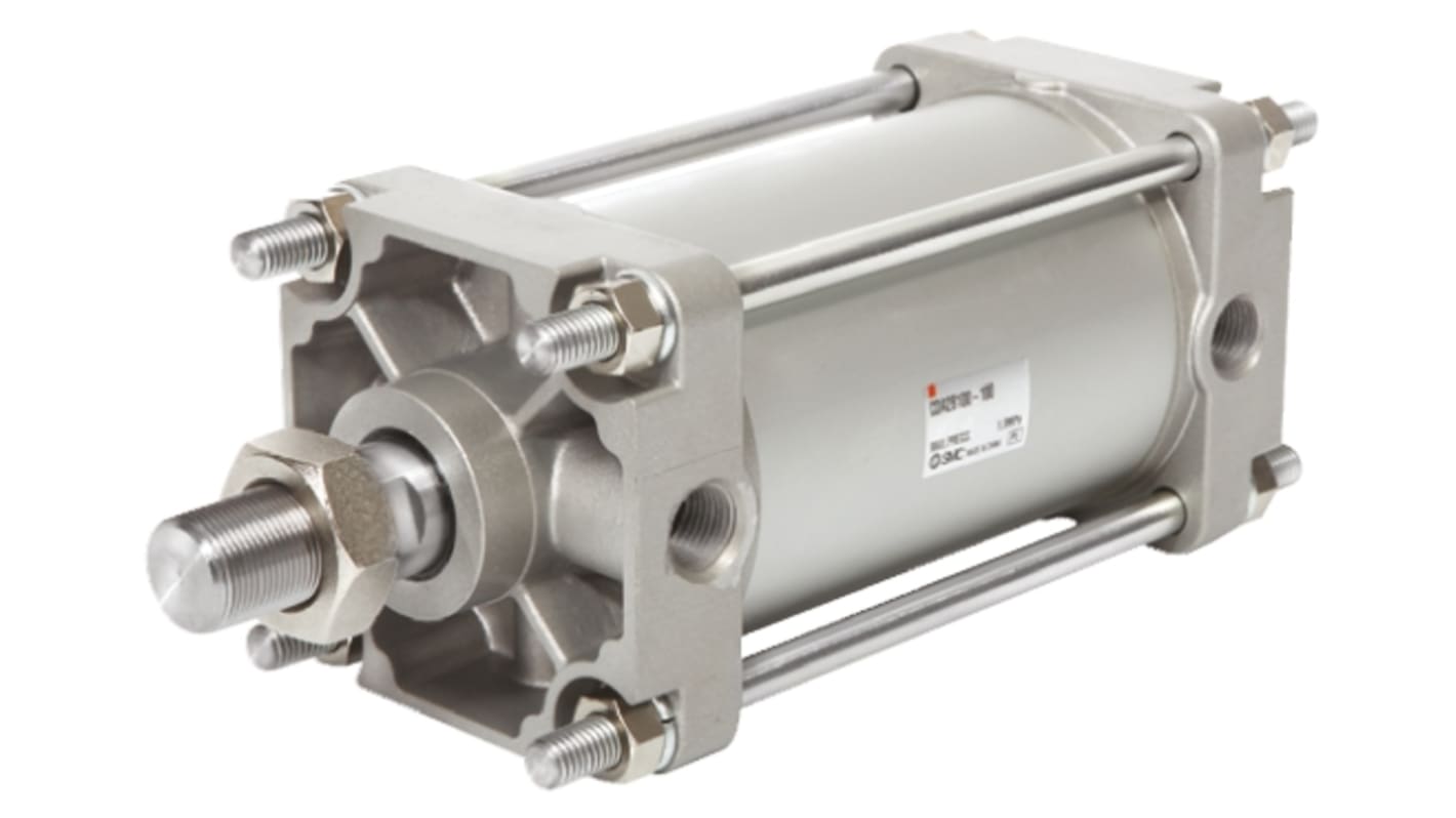 SMC Pneumatic Piston Rod Cylinder - 50mm Bore, 600mm Stroke, CA2 Series, Double Acting