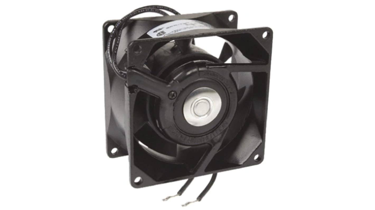 COMAIR ROTRON Sprint Series Axial Fan, 115 V ac, AC Operation, 57.8m³/h, 11W, 150mA Max, 80 x 80 x 38mm