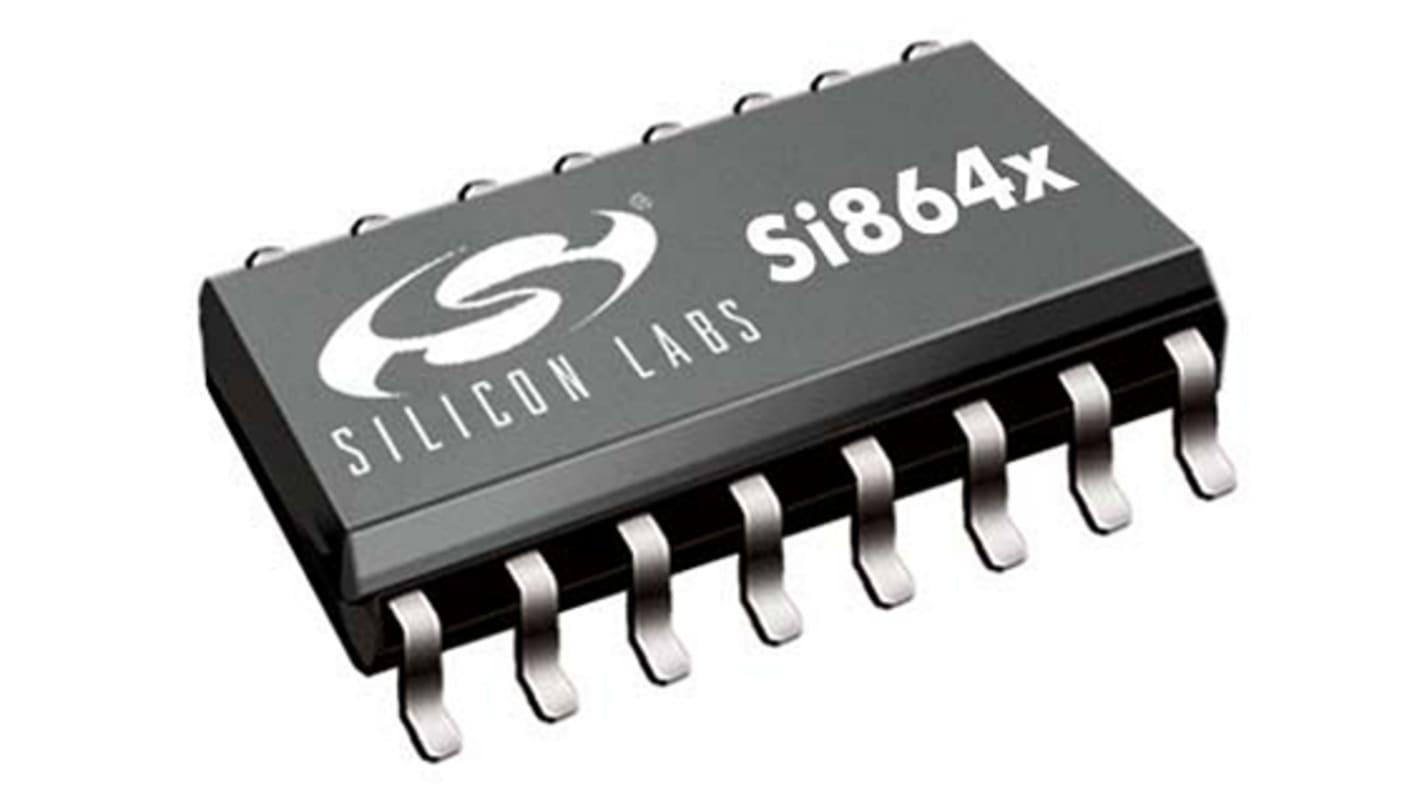 SI8641BC-B-IS1 Skyworks Solutions Inc, 4-Channel Digital Isolator 150Mbps, 3.75 kVrms, 16-Pin SOIC