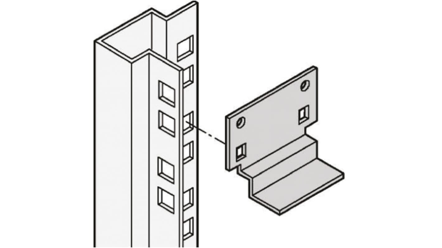 Schroff Rail Slide Rail for use with Novastar