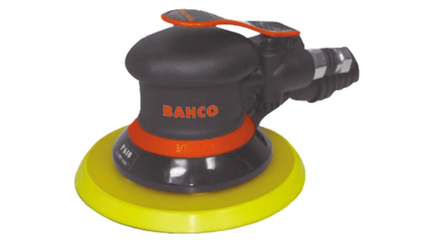 Bahco 152mm Orbital Sander, 1/4in Air Inlet, 11000rpm