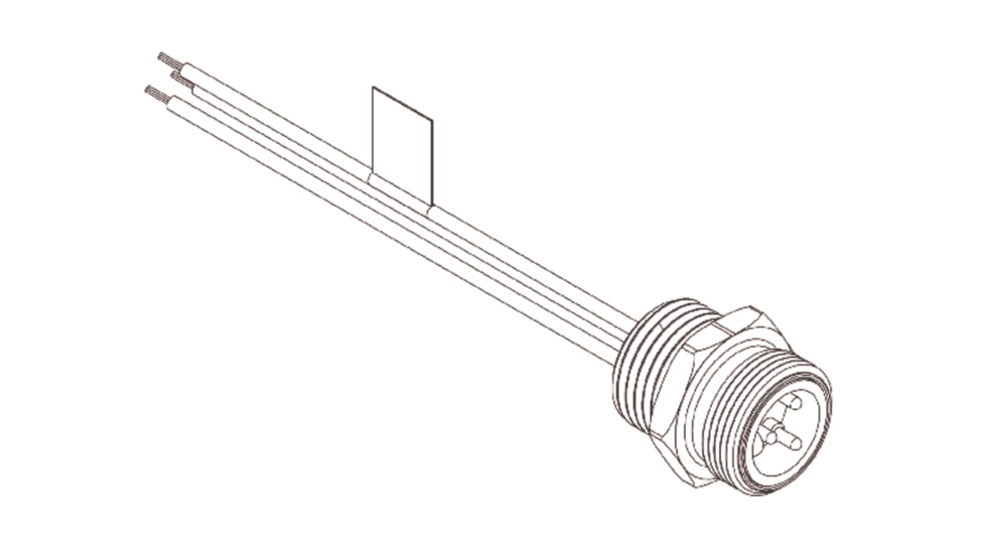 Molex, 丸型コネクタ, 305mm