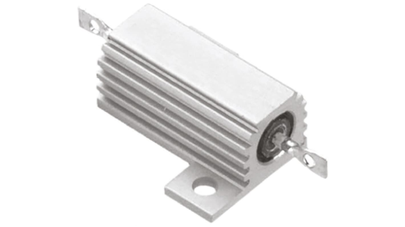 Resistencia de montaje en panel TE Connectivity, 270Ω ±5% 50W, Con carcasa de aluminio, Orejeta de Soldadura, Bobinado