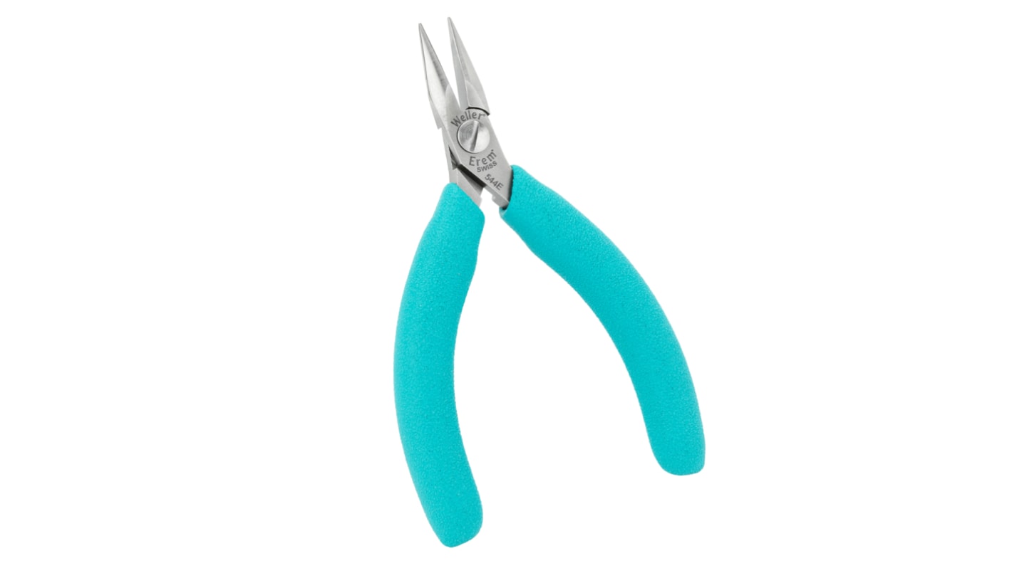 Pince à bec long Weller Erem, L. (hors tout) 120 mm, L. (mâchoire) 23mm