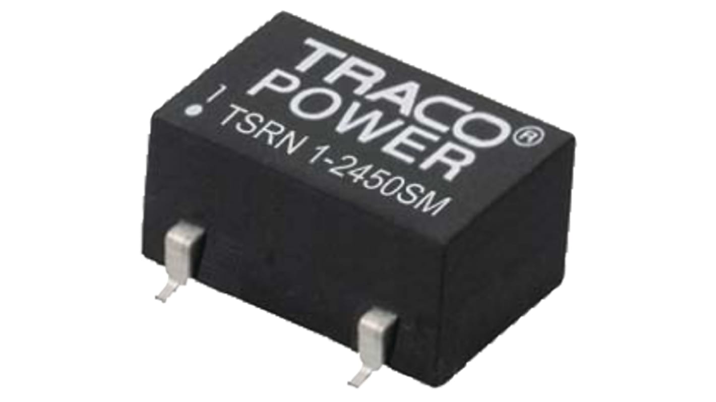 TRACOPOWER 表面実装 スイッチングレギュレータ 16.5 → 42 V dc, 7 → 21 V dc To ±15V dc 1 A, 200 mA