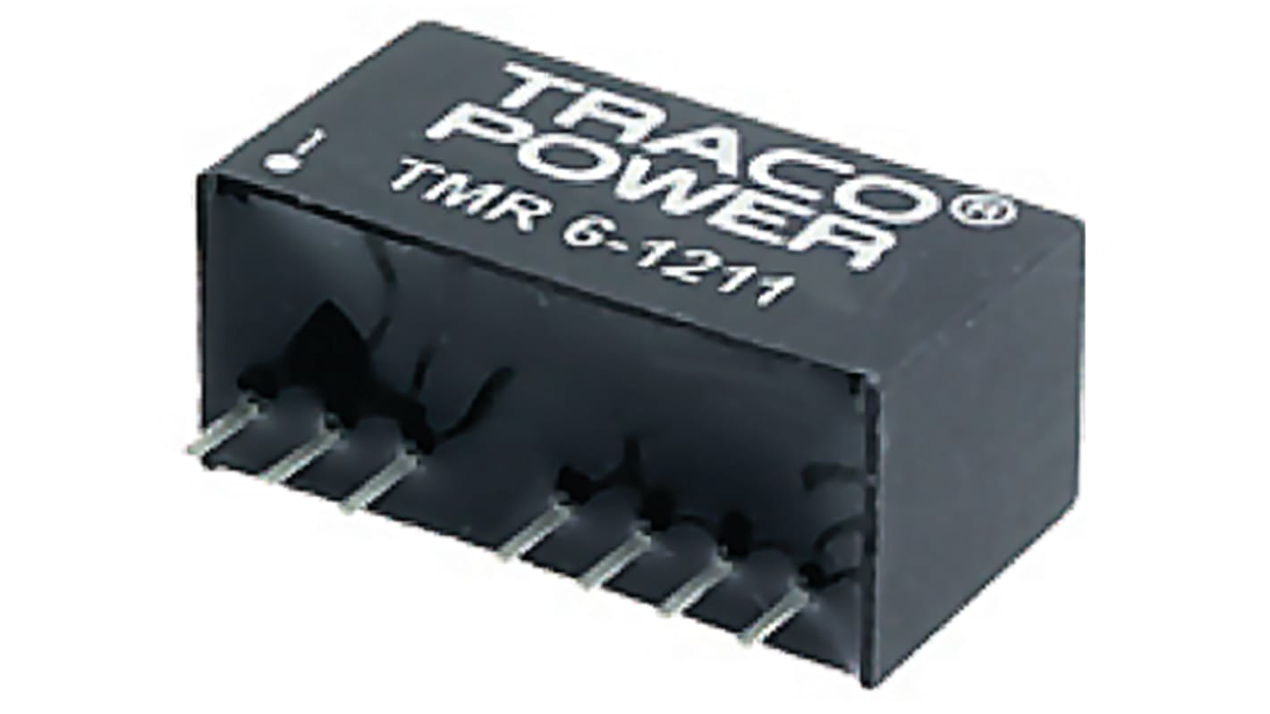 Przetwornica DC-DC, 6W, Uwe 36 → 75 V DC, Uwy 3.3V dc, Iwy 1.3A, TRACOPOWER