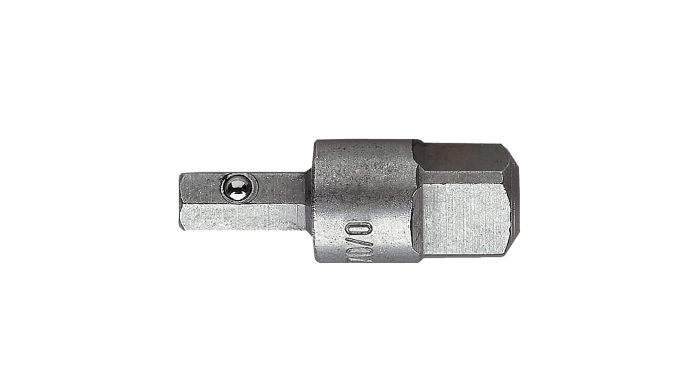 Facom ECR.0 1/4 in Square Adapter, 22 mm Overall