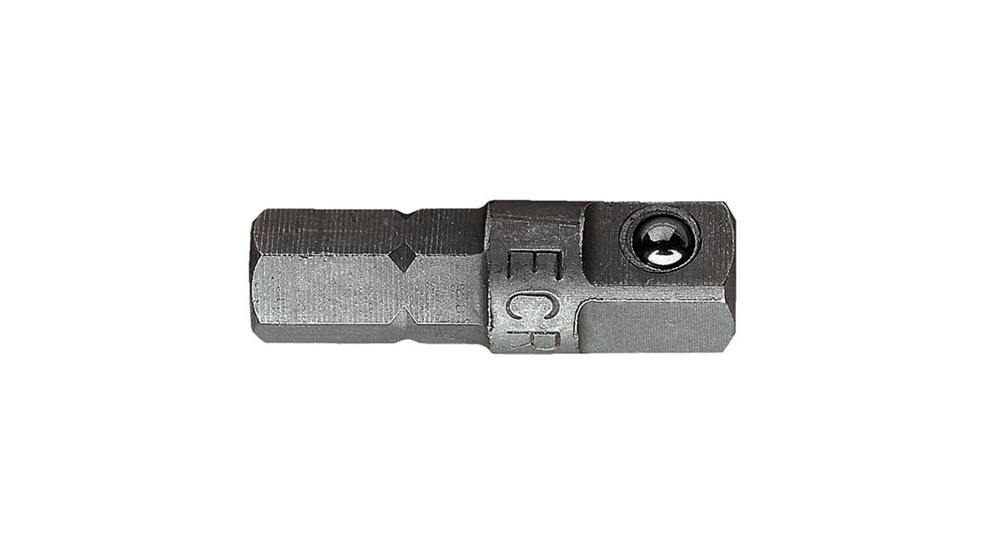Facom ECR 1/4 Zoll Vierkant Steckschlüssel-Adapter- , Stahl, Länge 25 mm