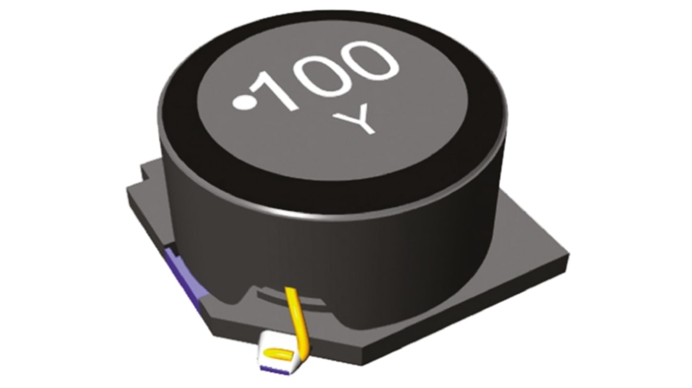 Taiyo Yuden, NS, 12565 Shielded Wire-wound SMD Inductor with a Ferrite Core, 22 μH ±20% Wire-Wound 4.87A Idc