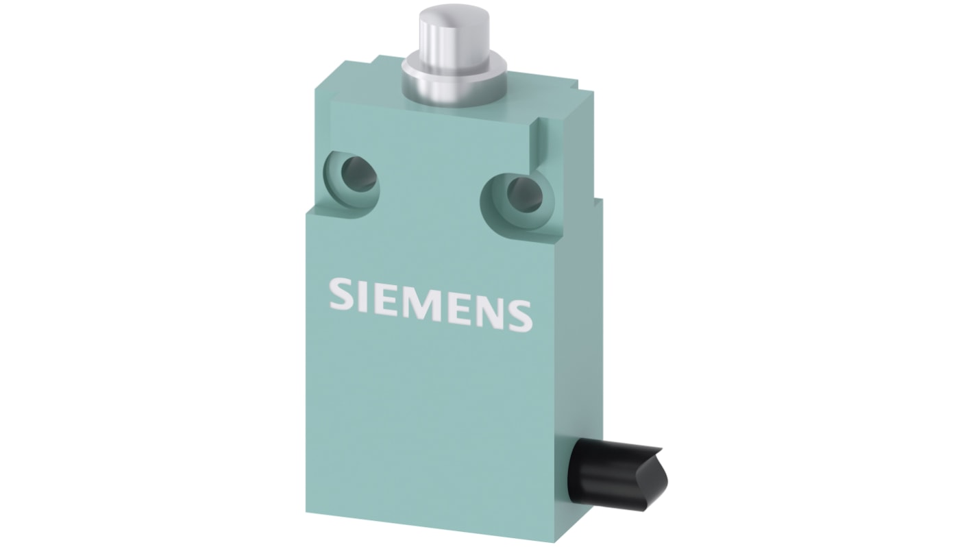 Siemens 3SE5 Rollenstößel, Runder Stößel, DPST, Schließer/Öffner Anschluss Kabel