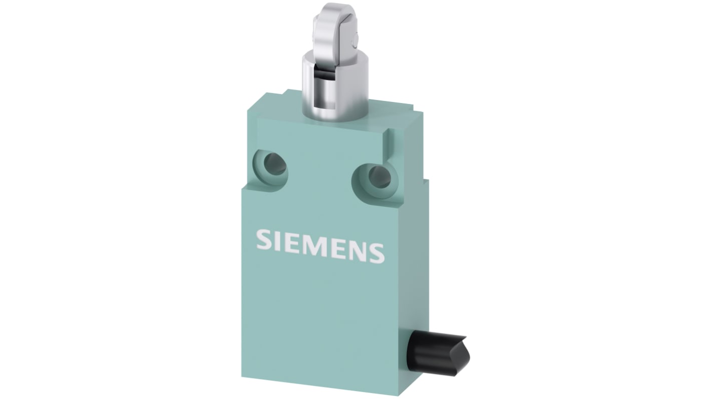 Siemens 3SE5 Series Roller Plunger Limit Switch, NO/NC, DPST
