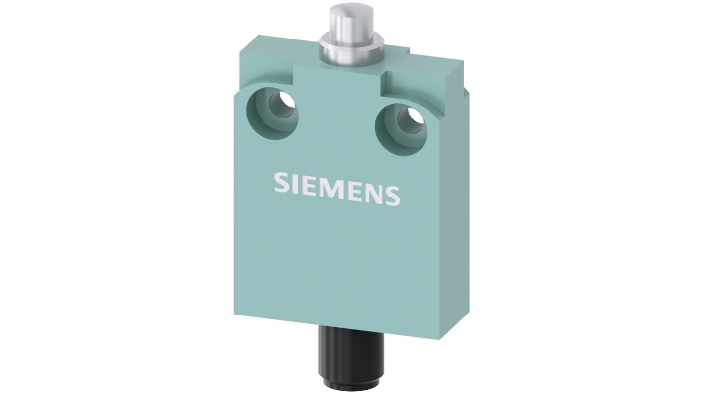 Siemens 圆形柱塞式行程开关, M12接口, 常开/常闭, 3SE5系列