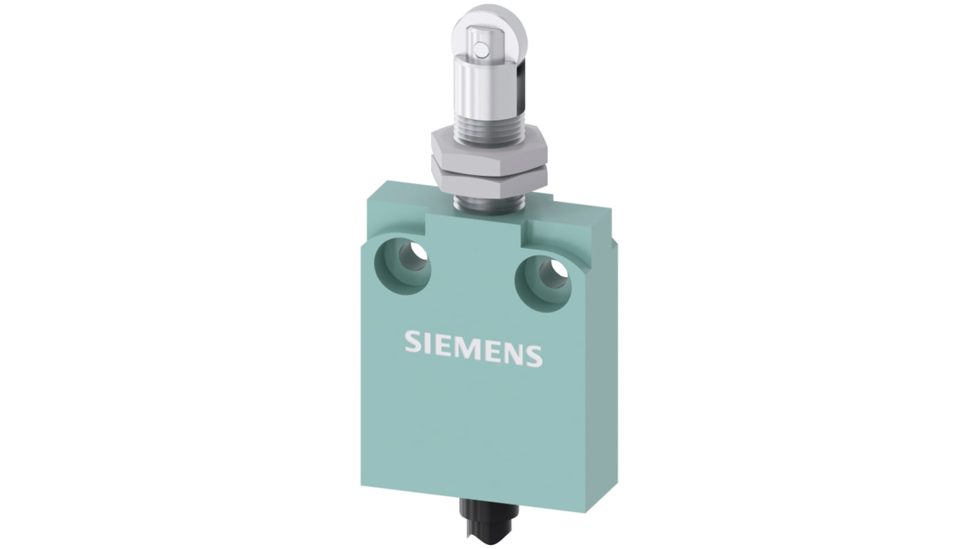 Siemens 滚轮柱塞式行程开关, 电缆接口, 常开/常闭, 3SE5系列