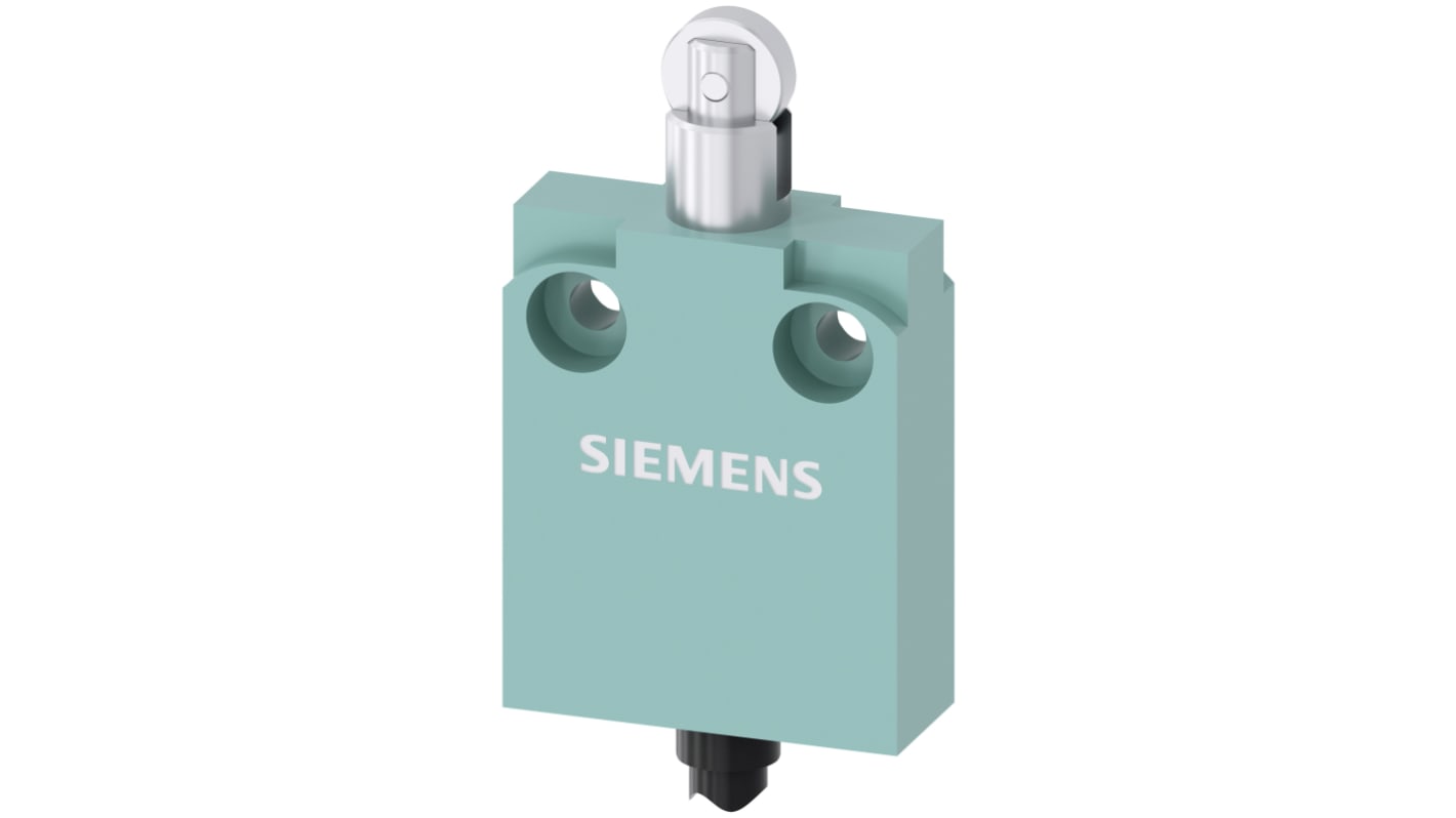 Siemens 滚轮柱塞式行程开关, 电缆接口, 常开/常闭, 3SE5系列