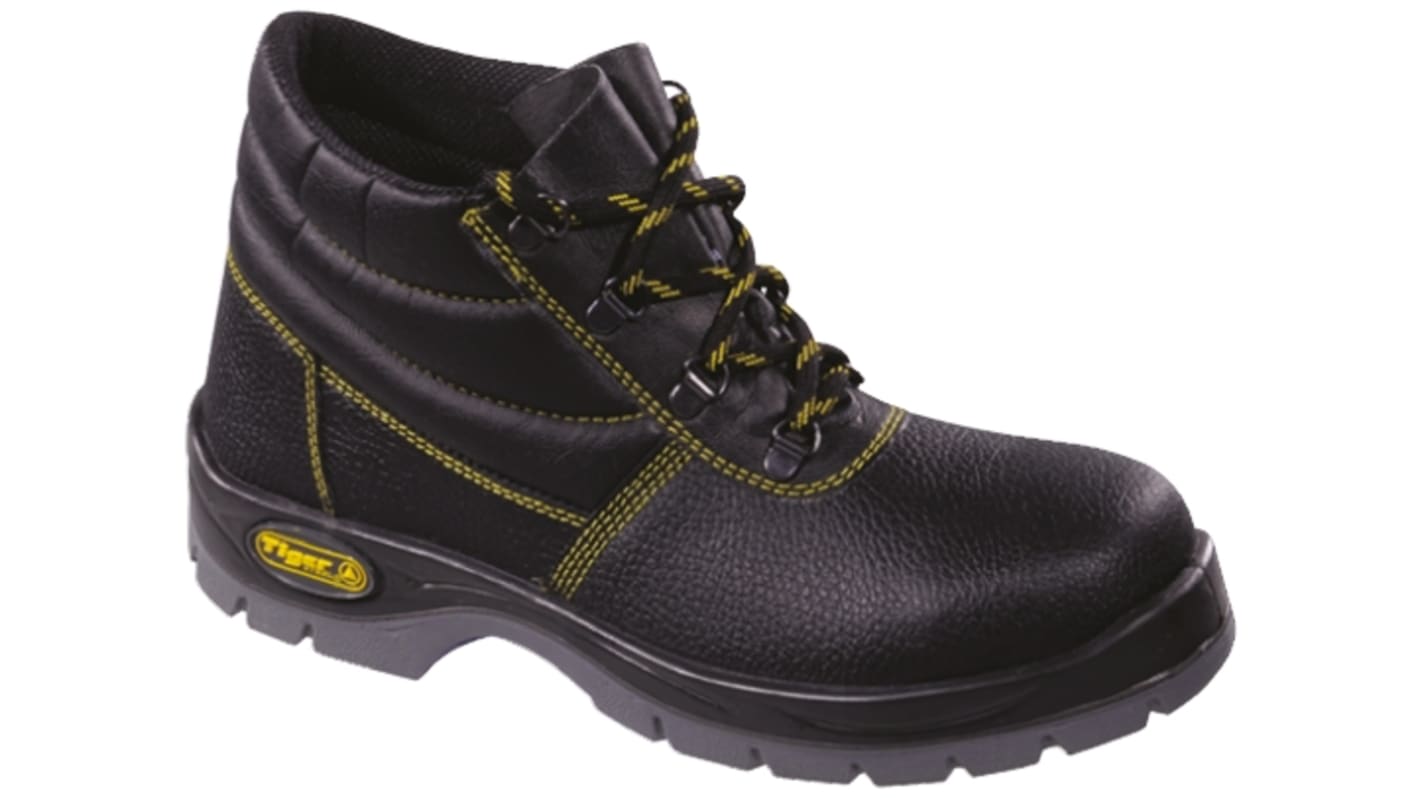 Delta Plus Classic Industry Black Unisex Ankle Safety Boots, UK 8, EU 42