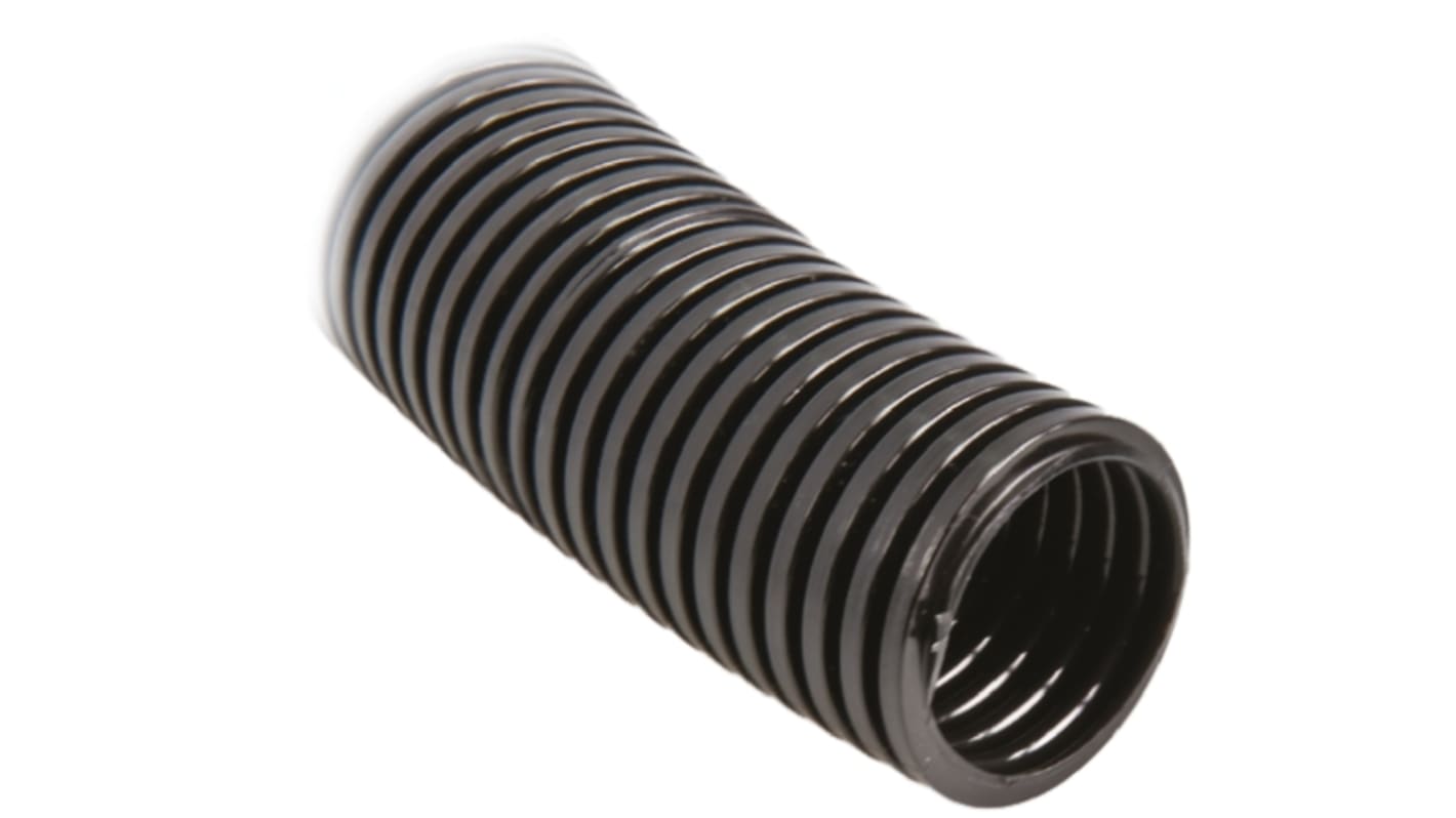 RS PRO Flexible Conduit, 25mm Nominal Diameter, Plastic, Black