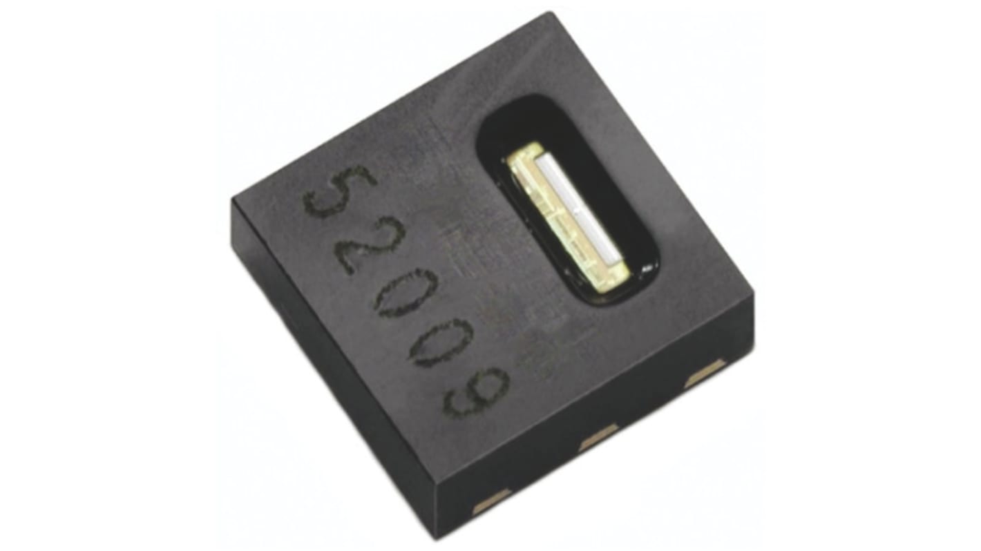 Sensirion Digital Temperature Sensor, Digital Output, Surface Mount, Serial-I2C, ±0.2°C, 6 Pins