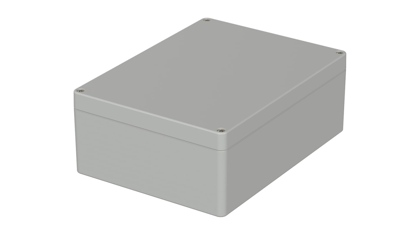 Caja Bopla de Policarbonato V0 Gris claro, 200 x 150 x 75mm, IP65