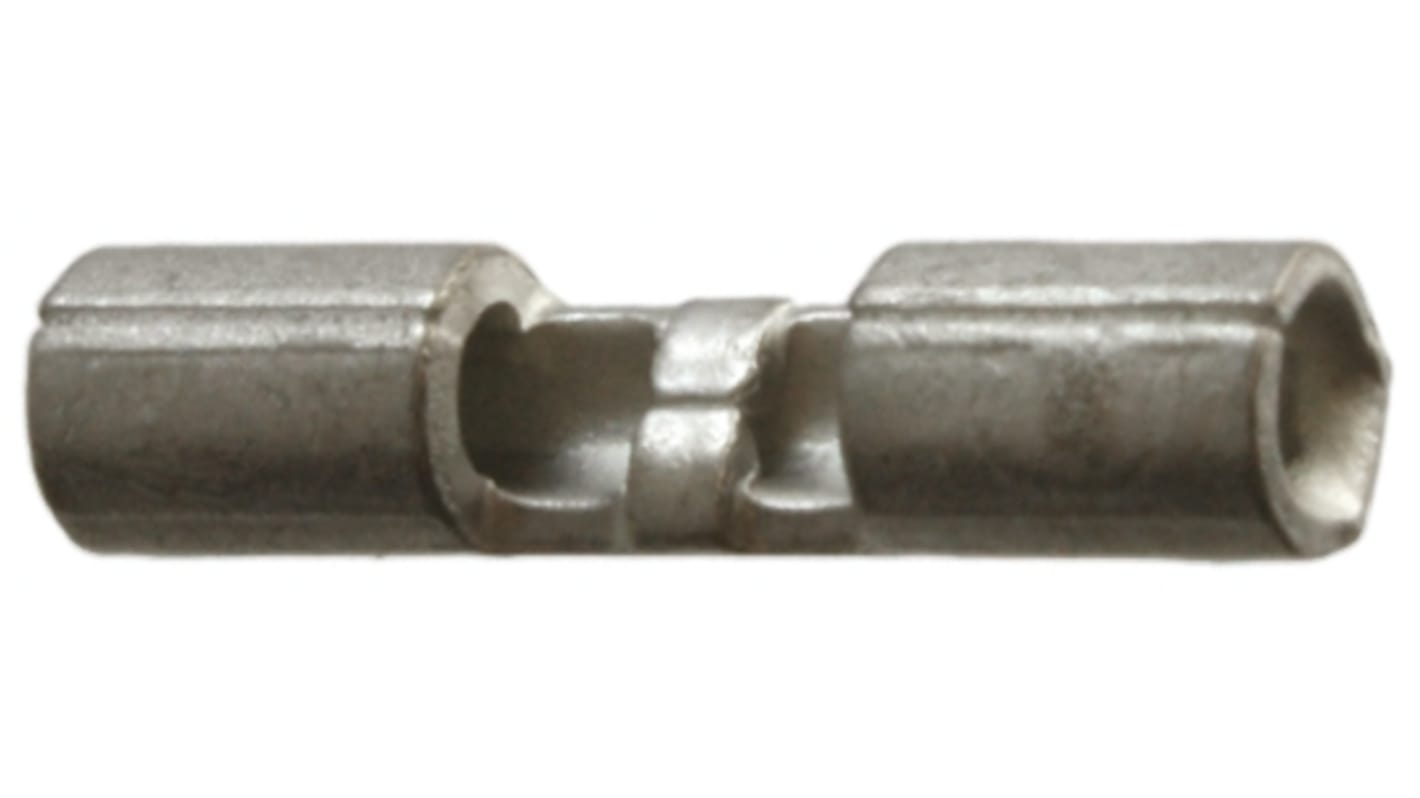 TE Connectivity, SOLISTRAND Strap Butt Wire Splice Connector, Uninsulated, Tin 22 → 16 AWG
