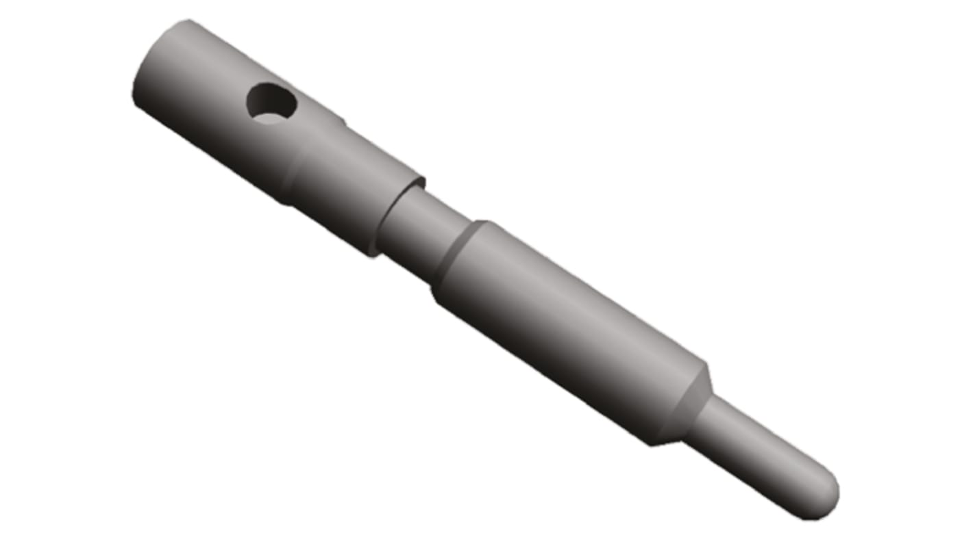 TE Connectivity ELCON Crimp-Anschlussklemme für Passend für 193842-1, Stecker, 2.08mm² / 3.31mm², Nickel, Silber