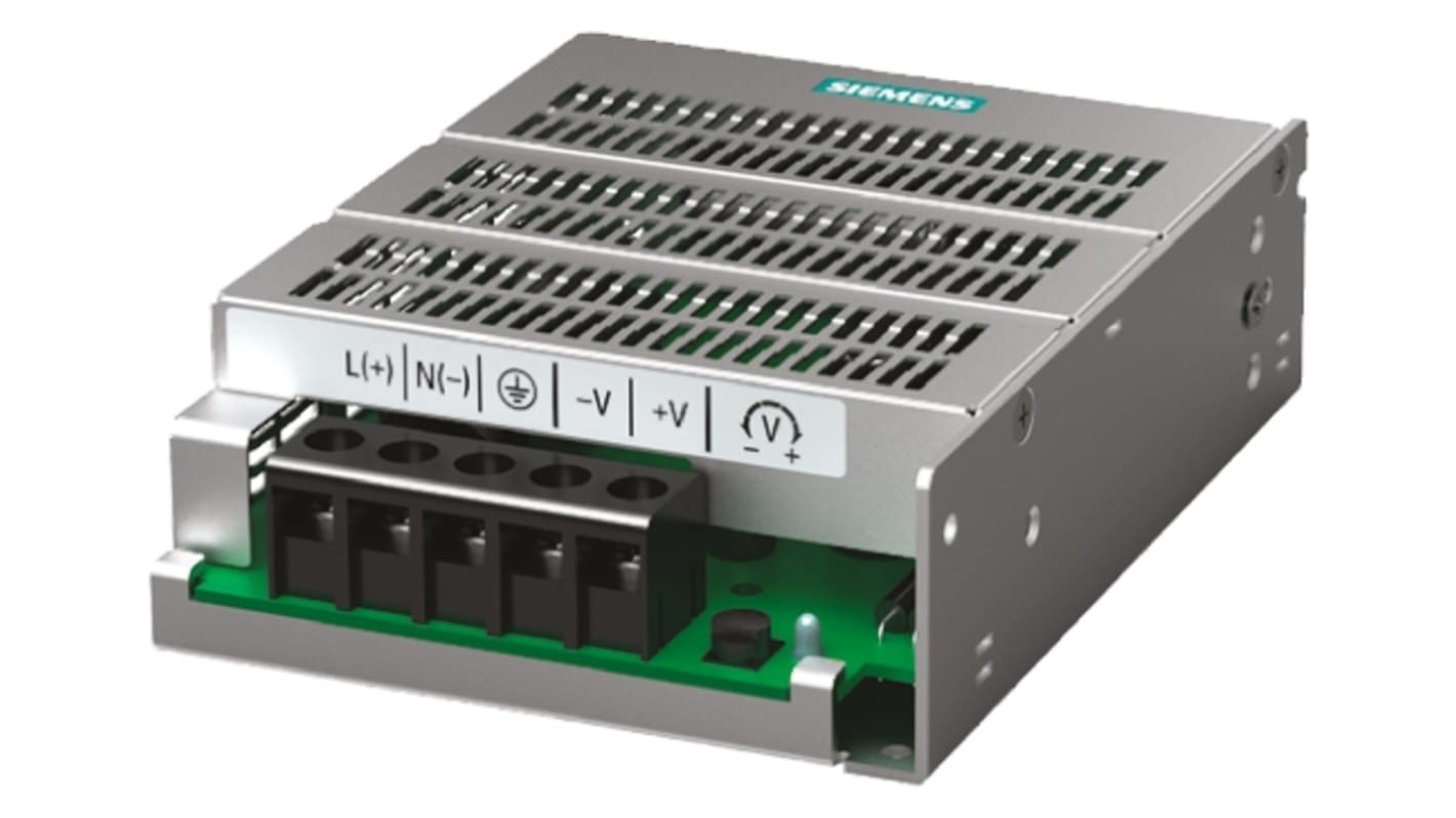 Siemens SITOP PSU100D Switch Mode DIN Rail Power Supply, 230V ac, 24V dc, 3.1A Output, 75W